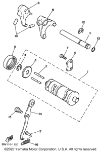 Shift Cam - Fork