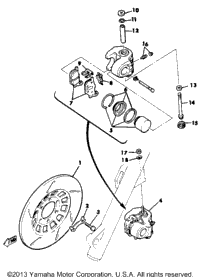 Front Brake Caliper