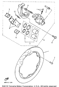 Front Brake Caliper