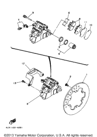 Rear Brake Caliper