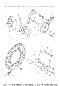 Front Brake Caliper