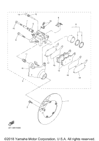 Rear Brake Caliper