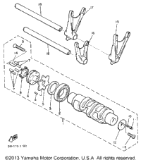 Shift Cam Fork