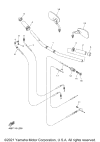 Steering Handle Cable