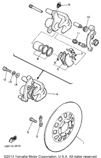 Front Brake Caliper