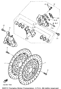 Front Brake Caliper