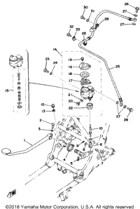 Brake Pedal - Rear Master Cylinder