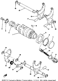Shifter 1 Yz400c