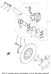 Rear Brake Caliper