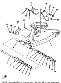 Swing Arm Yz125g