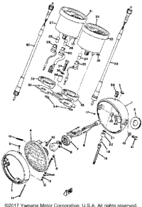 Headlight - Speedometer - Tachometer