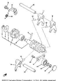 Shift Cam-Fork
