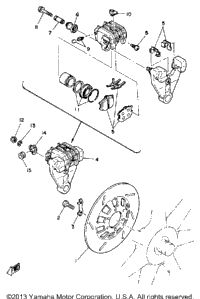 Rear Brake Caliper