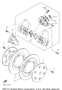 Front Brake Caliper