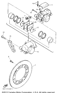 Rear Brake Caliper