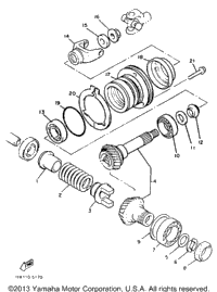 Middle Drive Gear