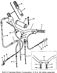 Steering Handle - Cable