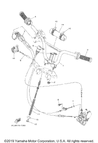Steering Handle Cable
