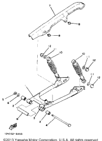 Swing Arm - Rear Shocks