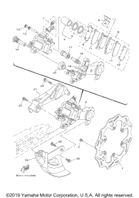 Rear Brake Caliper