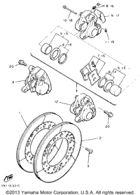 Front Brake Caliper