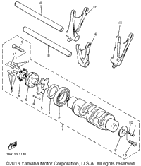 Shift Cam Fork
