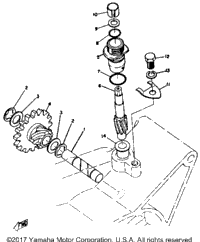 Tachometer Gear