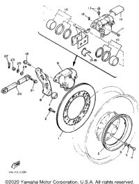 Rear Brake Caliper