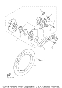Rear Brake Caliper
