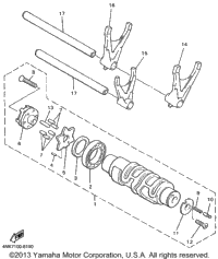 Shift Cam Fork
