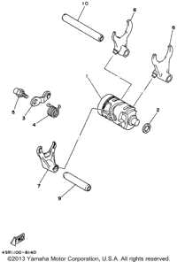 Shift Cam Shift Fork