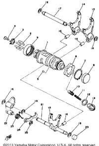 Shifter 1 Yz400d E