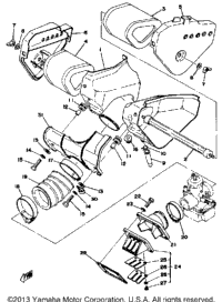 Intake Yz400c
