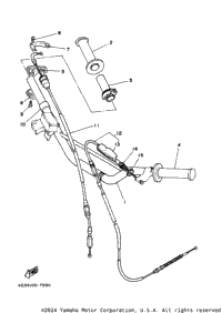 Steering Handle Cable