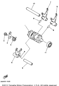 Shift Cam-Fork