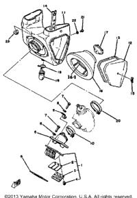 Air Cleaner Yz125g