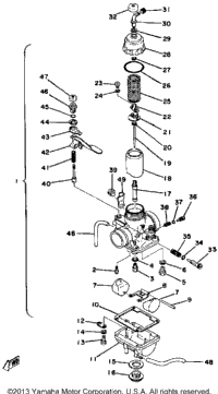 Carburetor Dt250e