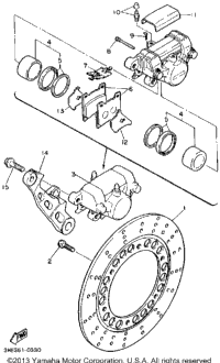 Rear Brake Caliper
