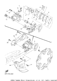 Rear Brake Caliper