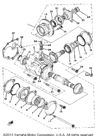Middle Drive Gear