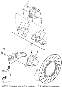 Rear Brake Caliper