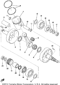 Crank - Piston