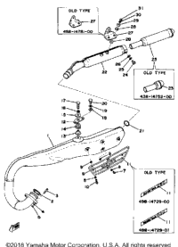 Exhaust 250B - C - 400B - C