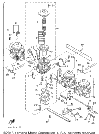 Carburetor Non California Model