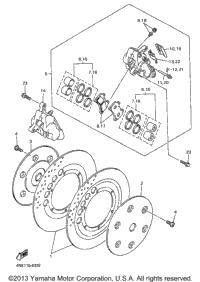 Front Brake Caliper