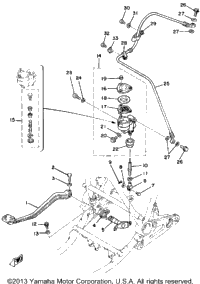 Brake Pedal - Rear Master Cylinder