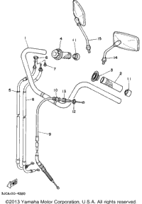 Steering Handle Cable