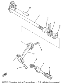 Shift Shaft - Pedal