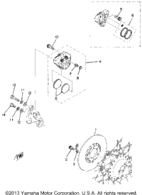 Rear Disc Brake - Caliper