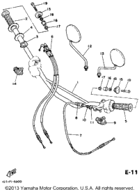 Steering Handle - Cable